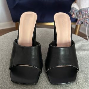 Black mules